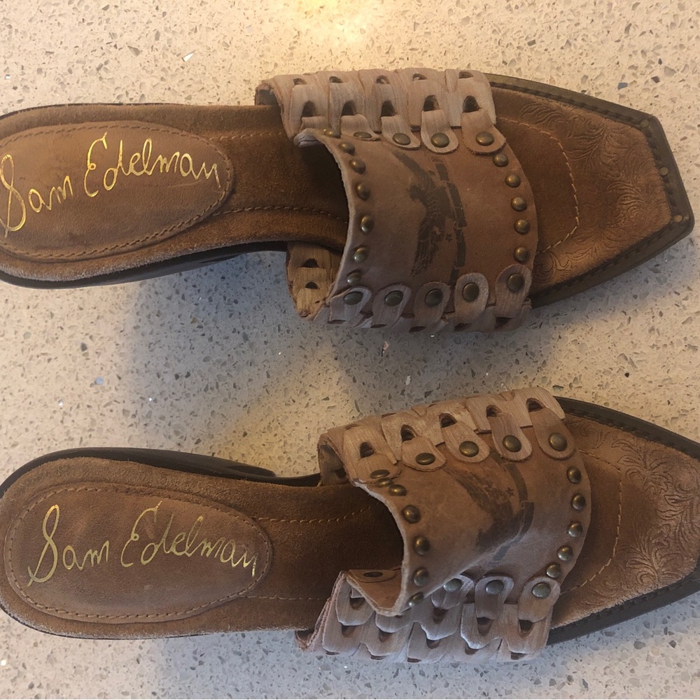 Vintage Sam Edelman Mules price drop today only